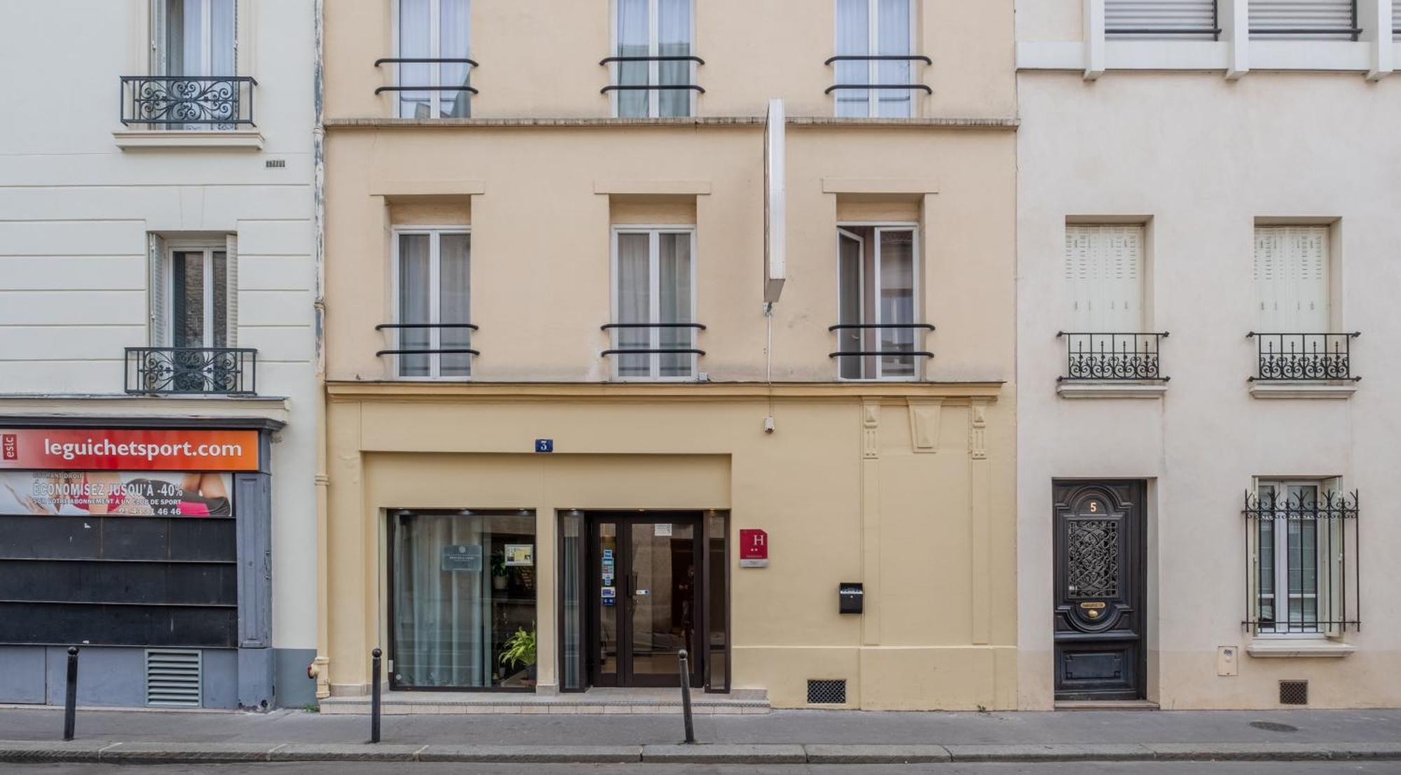Hotel La Perle Montparnasse Paris Exteriör bild