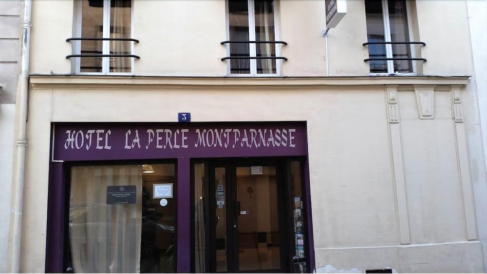 Hotel La Perle Montparnasse Paris Exteriör bild